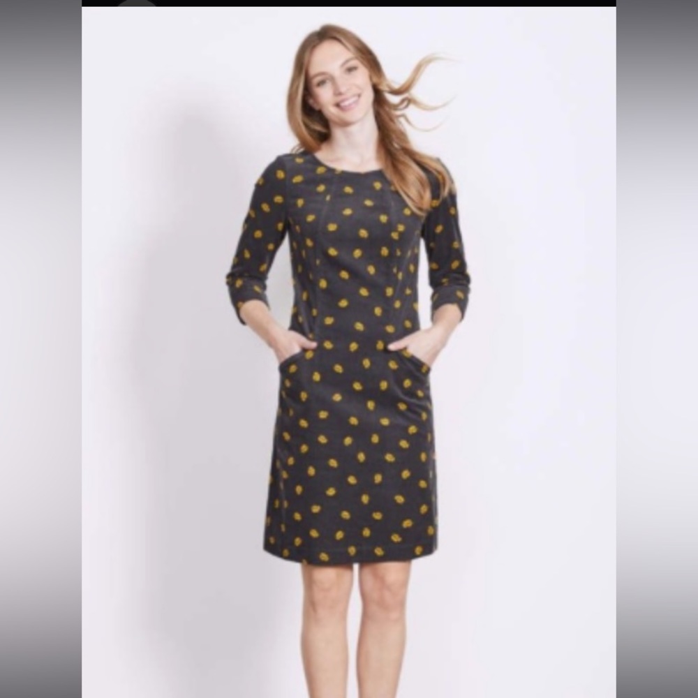 NWOT Boden Christina Cord Dress, size 6P